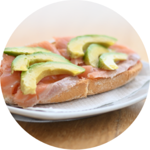 SALMON AND AVOCADO — Horizon Ibiza