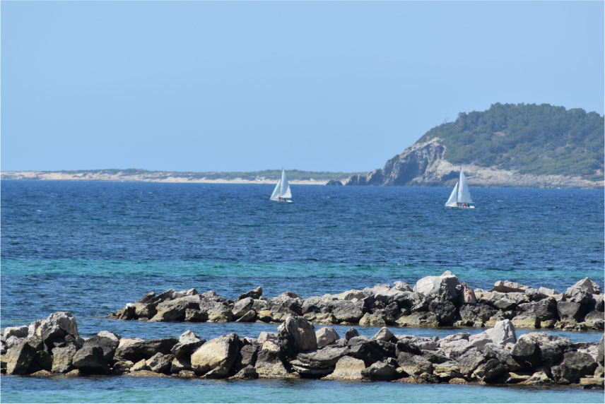 horizon-ibiza-paisaje-barcos-a-vela-playa-den-bossa Horizon Ibiza