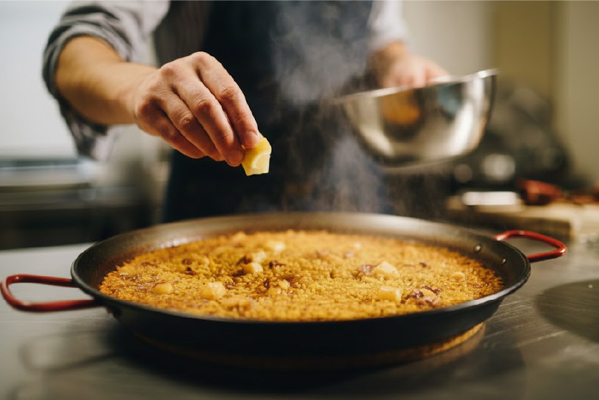 horizon-ibiza-especialidad-ibicenca-arroz-a-banda-decorandolo Horizon Ibiza